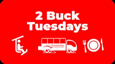 Image for: Tuesday $2 Day Tripper Special